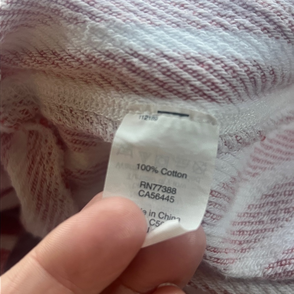 J. Crew Striped Hoodie - Picture 9 of 10